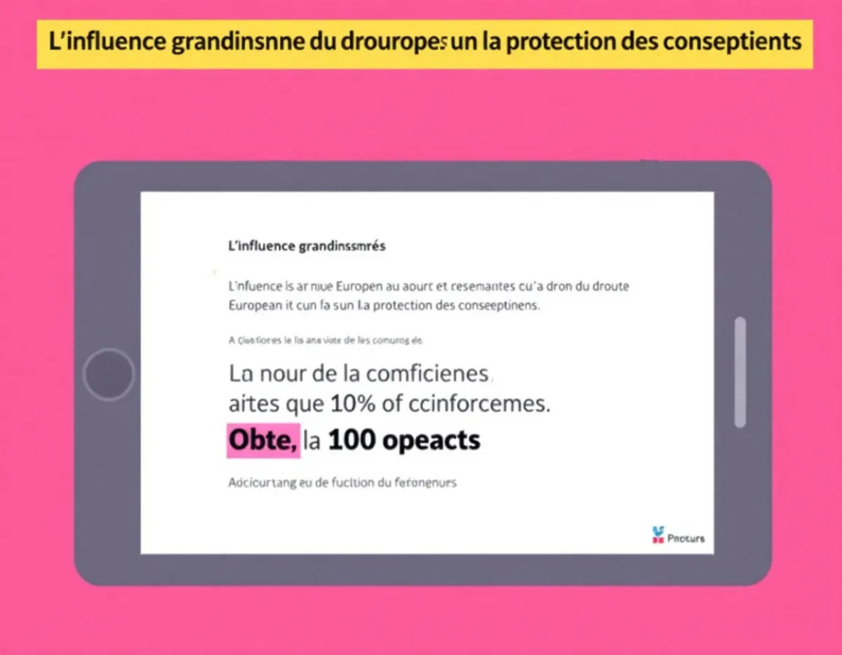 L'influence grandissante du droit européen sur la protection des consommateurs